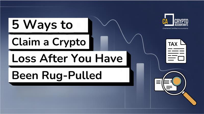 Claim a crypto loss